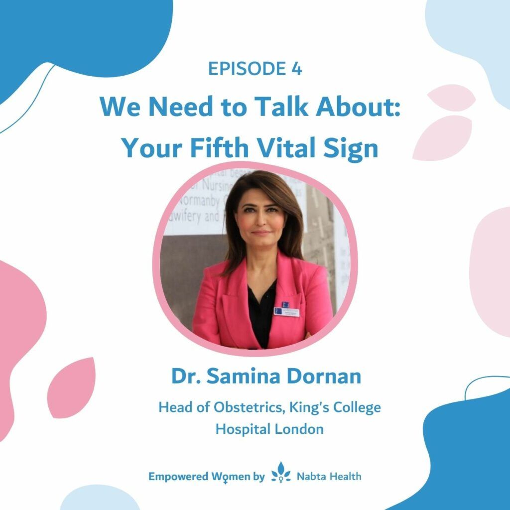 WE NEED TO TALK ABOUT: YOUR FIFTH VITAL SIGN